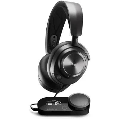 Image de SteelSeries Arctis Nova Pro Casque gaming multi système Son Hi Res spatial 360 GameDAC Gen 2 Micro ClearCast PC, PS5, PS4, Switch
