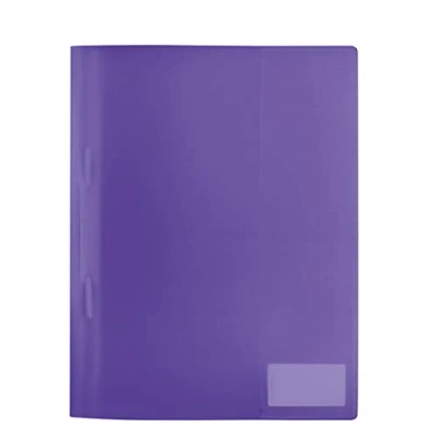 Image de HERMA 19487 pochette A4 translucide en film polypropylène stable avec étiquette et d&#039;insertion Format Violet