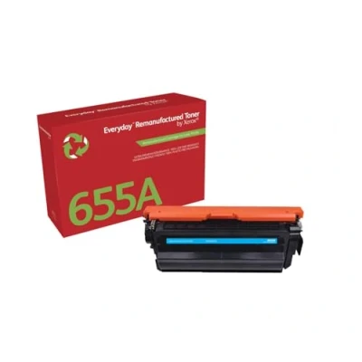 Image de Toner Everyday Cyan Compatible avec HP 655A (CF451A), Capacité Standard