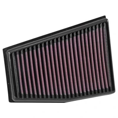 Image de K&amp;N 33 3032 Filtre à Air du Moteur: Haute Performance, Premium, Lavable, de Remplacement, Plus Pouvoir, 2010 2015 (RS4, RS5, A4, A5)