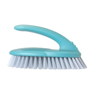 Image de VIGAR 783 Brosse de Nettoyage Multifonction pour vêtements, avec poignée Ergonomique et Poils durs, PP, Bleu, 16 x 7 9 cm