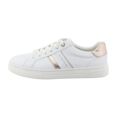 Image de TOM TAILOR Femme 9590410001 Basket, Blanc, 41 EU