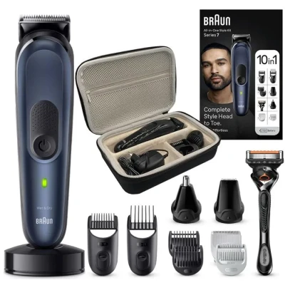 Image de Tondeuse BRAUN MGK7421 10 en 1 Corps Barbe + Étui
