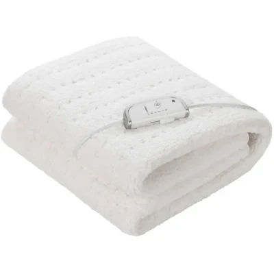 Image de medisana HU 672 Dessous de lit électrique super moelleux, 150 x 80 cm, dort comme sur des nuages, arrêt automatique, protection contre la surchauffe, 4 réglages température, lavable