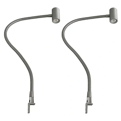 Image de lampe de chevet LED 4 W lecture luminaire flexible éclairage chambre lit, choix : lot 2