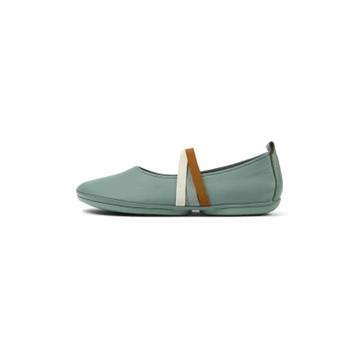 Image de Camper Femme Right Nina K201665 Ballerine, Vert Moyen 008 TWS, 41 EU