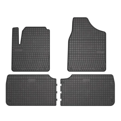 Image de FROGUM 0311 Ensemble de tapis sol Caoutchouc avant et arrière 4 noir Sur mesure
