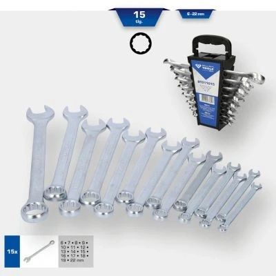Image de KS TOOLS BT011015 Kit de clés polygonales et à fourches