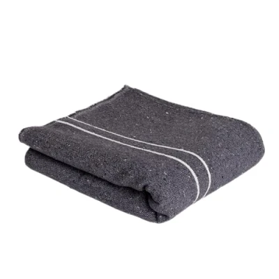 Image de LNT France Couverture De Yoga 70% Coton 150x200 Résistance &amp; Durable Médiation Tapis Meditation Serviette Blanket (Blanc, 1 Pièce)
