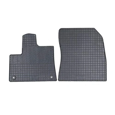 Image de AutoStyle CK RTO02 Ensemble de tapis sol caoutchouc avant 2 noir