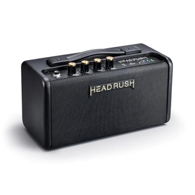 Image de Headrush FRFR GO Amplificateur 30 W pour Guitares à Double Haut parleurs 3&quot;, Bluetooth et Batterie Pédales Multi Effets Modélisation d&#039;amplis