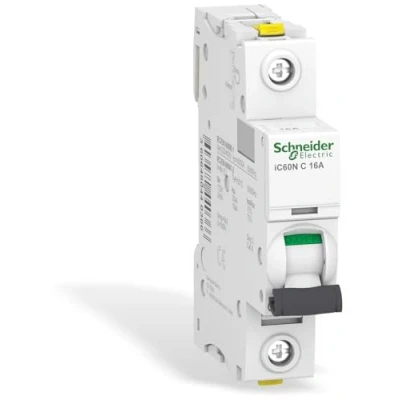 Image de Schneider A9F04116 Disjoncteur iC60N 1P 16A Caractéristique C