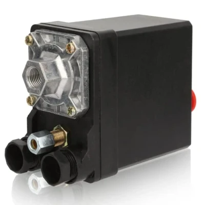 Image de compresseur d&#039;air de commutateur commande pression à trou unique vertical 380V 75 175psi valve pour le