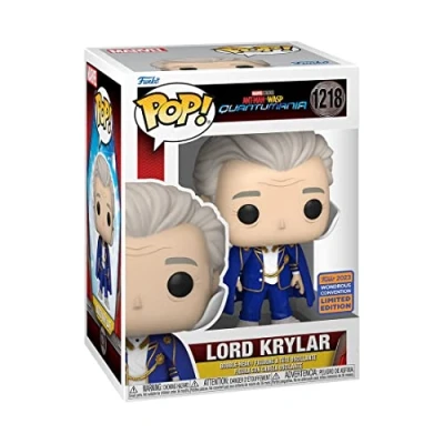 Image de Funko Pop ! Marvel : Ant man &amp; The Wasp Quantumania Lord Krylar (convention merveille 2023 édition limitée) #1218