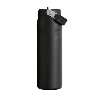 Image de STANLEY Iceflow Flip Straw 2.0 Gourde Isotherme Avec Paille 0.7L 10 Heures Froide 2 Jours Glacée Acier Inoxydable Sans BPA Etanche Lavable Au Lave Vaisselle Black