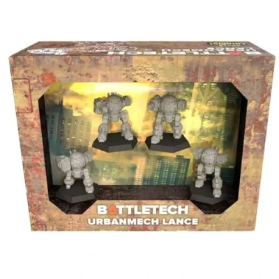 Image de Catalyst Game Labs BattleTech UrbanMech Lance Miniature Version Anglaise