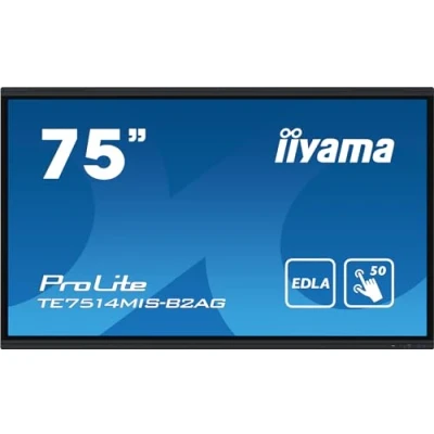 Image de Écran LCD iiyama ProLite TE7514MIS B2AG 75 pouces 4K tactile multi touch