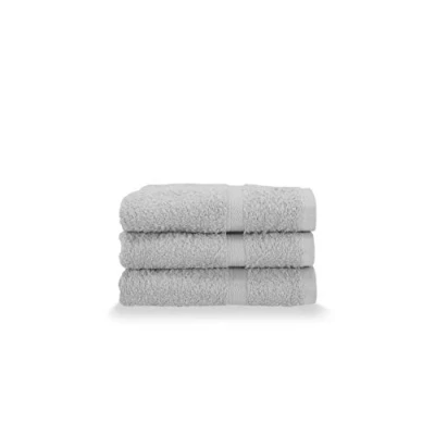 Image de Gabel Lot de 3 Serviettes d&#039;invité en Pur Coton hydrophile, 40 x 60 cm, Gris,