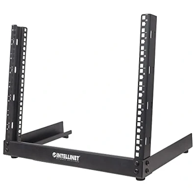 Image de INTELLINET 714648 ÉTAGÈRE 8U RACK AUTONOME NOIR
