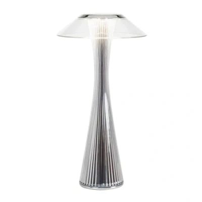 Image de Kartell Space, Lampe de Table, Chrome