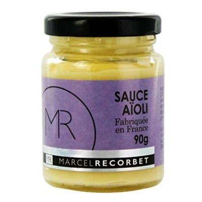 Image de Sauce aïoli Fabriquée en France MR pot 90g