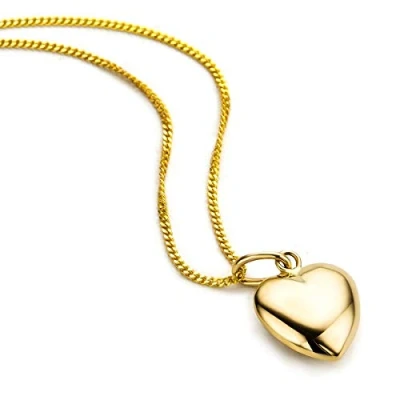 Image de Orovi Bijoux Femme, Collier Coeur en Or Jaune 9 Kt / 375 Chaîne 45 Cm