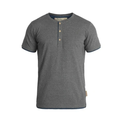 Image de Indicode Jeans TONY Tshirt basique, Homme, Taille: Medium, Grey mix