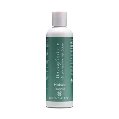 Image de Tints of Nature Natural and Organic Hydrate Shampoo, Shampooing Hydratant Naturel et Bio, Intensément Hydratant, Vegan, 1 x 250 ml