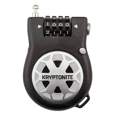 Image de Kryptonite R2 pocket Lock Antivol à code Noir