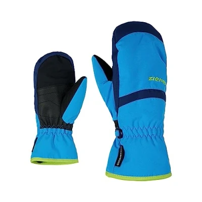 Image de Ziener LEJANOS AS Gants de Ski pour Enfant Imperméables, Respirants, Bleu Persian 7,5 (XL)