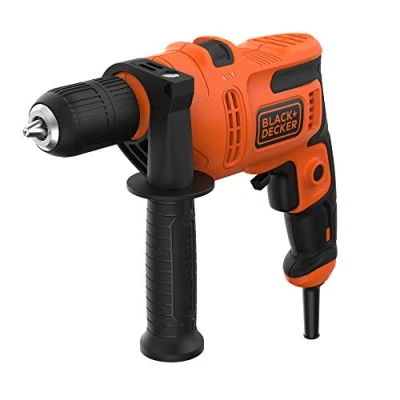 Image de Perceuse à percussion filaire 500W Poignée latérale pour plus de confort Livrée en coffret