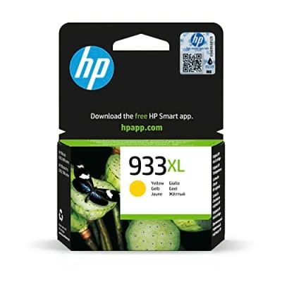 Image de HP 933XL (CN056AE) Jaune Cartouche d&#039;encre Grande capacité