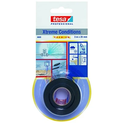 Image de Joint en bande tesa® Professional Xtreme Conditions tesa 04600 00001 00 noir (L x l) 3 m 25 mm 1 pc(s)