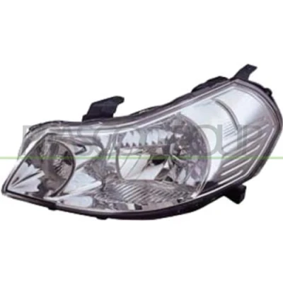 Image de PRASCO SZ3604804 Phares gauche H4 pour circulation à droite sans moteur électrique, porte lampe avec commande correcteur de site projecteur