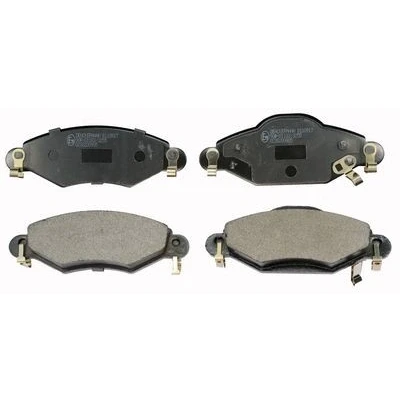 Image de DENCKERMANN B110917 Jeu de plaquettes frein Essieu avant avec indicateur d&#039;usure TOYOTA: Yaris I 3/5 portes, Verso