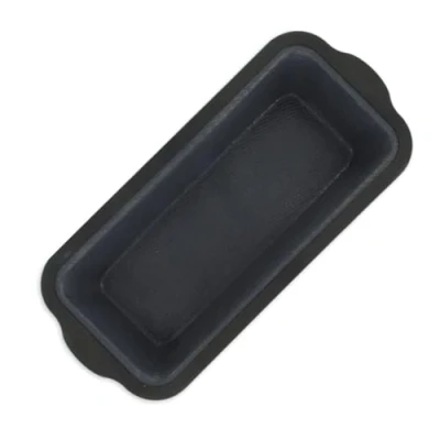 Image de Zenker 685533 moule à cake en silicone Fibre de verre, rectangulaire, cake, gâteau, Silicone, Nylon, Gris, 31,5 x 14,2 5,2 cm