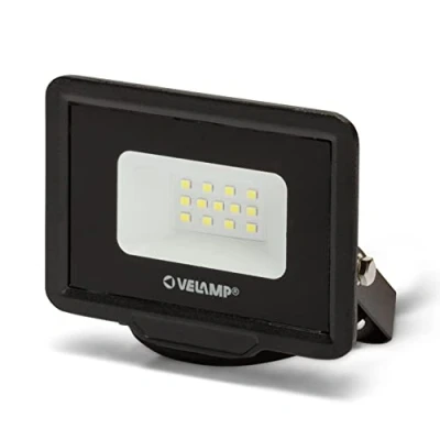 Image de Velamp PADLIGHT5 Projecteur LED SMD 10W IP65 Noir 4000K