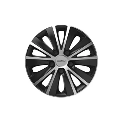 Image de Goodyear Couvercle DE MOYEU Bicolore Monaco 15&quot; GOD9054 Noir/Argent