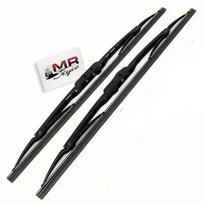 Image de MR Style Lot de 2 balais d&#039;essuie glace classiques compatibles avec Honda CRX del Sol Type EH6 EG2