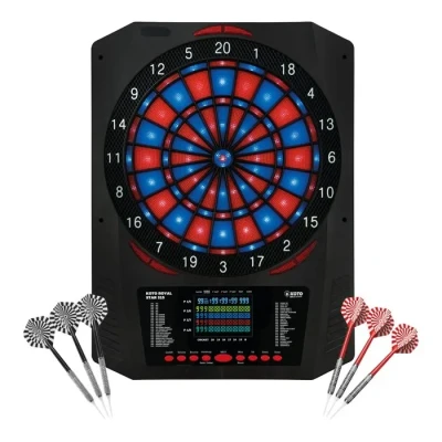 Image de KOTO Royal Star 315, Jeu de fléchette électronique, Jeux avec flechette Souples, E Darts Multiplayer, 43 et Plus 320 Variantes, fléchettes électrique Professionnel,
