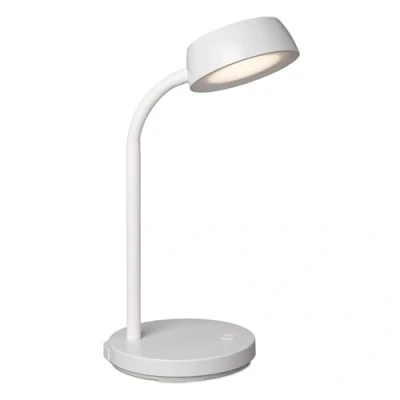 Image de MAUL Lampe de bureau LED MAULabby Petite avec pied table moderne pour flexible température couleur 3000 K Blanc