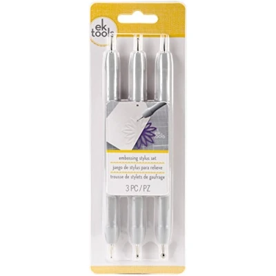Image de EK Success 54 01012 Tools Set de stylets gaufrage Multicolore 6,85 x 19,55 1,01 cm