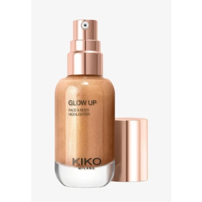 Image de KIKO Milano Glow Up Face And Body Highlighter 02 Enlumineur Liquide Sans Transfert Au Fini Métallisé
