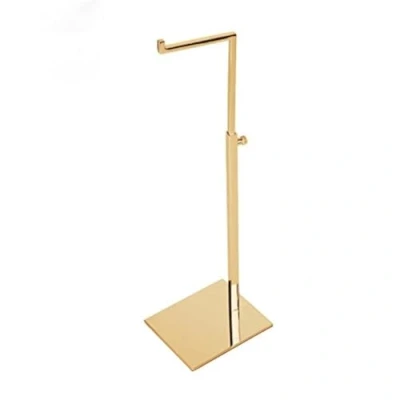 Image de General Support réglable pour sac à main en acier inoxydable effet miroir Doré
