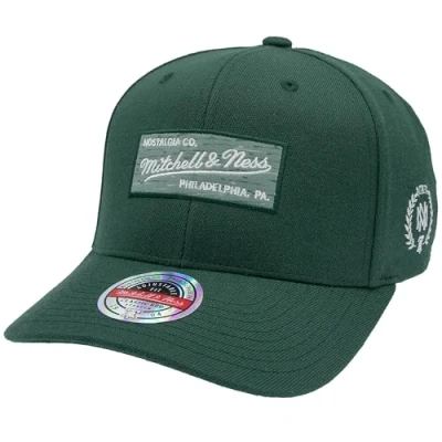 Image de Mitchell &amp; Ness Logo Heather Box Classic Red Snapback OB, vert, taille unique