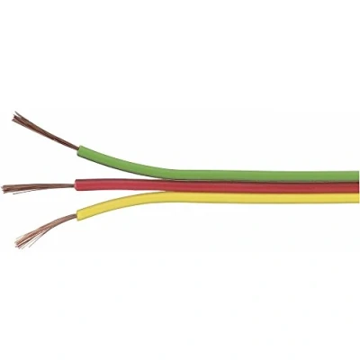 Image de Fil de câblage TRU COMPONENTS FBC 1567056 3 x 0.14 mm² jaune, rouge, vert 5 m