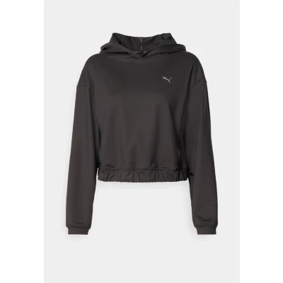 Image de Puma Studio Foundations Hoody Tshirt à manches longues, Femme, Taille: Large, Black