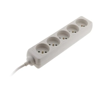 Image de Bloc 5 prises 16A 2P+T Blanc Zenitech