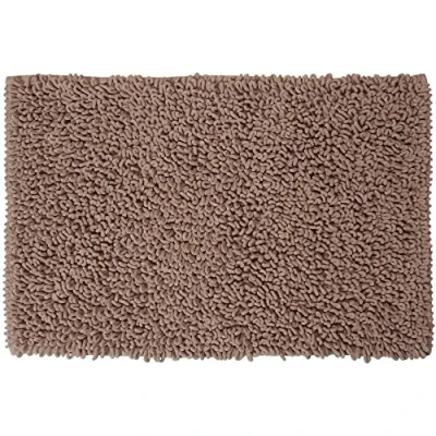 Image de Sealskin Twist, Tapis de Bain, Microfibre, 60 x 90 cm, Sable