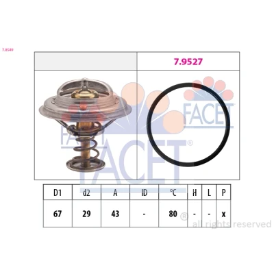 Image de Thermostat d&#039;eau FACET 7.8549